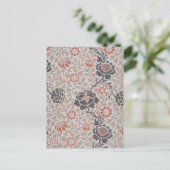 ウィリアムモリスグラフトンボタニックアートデザイン ポストカード (スタンド正面)