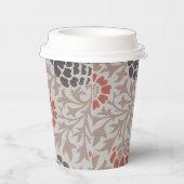 ウィリアムモリスグラフトンボタニックアートデザイン 紙コップ (右)