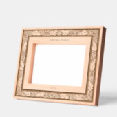 ウィリアムモリスグレープつる植物ケルムスコッ縁どト レーザー彫刻フレーム (左)