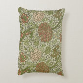 ウィリアムモリスコーレイセージフラワーフローラ植物学 アクセントクッション (裏面(縦))