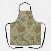 ウィリアムモリスコーレイセージフラワーフローラ植物学 エプロン (正面)