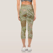 ウィリアムモリスコーレイセージフラワーフローラ植物学 カプリレギンス (裏面)