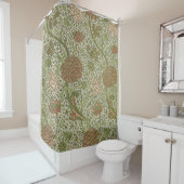 ウィリアムモリスコーレイセージフラワーフローラ植物学 シャワーカーテン (インサイチュ)