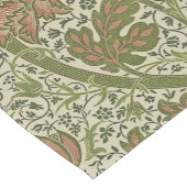 ウィリアムモリスコーレイセージフラワーフローラ植物学 ショートテーブルランナー (コーナー)