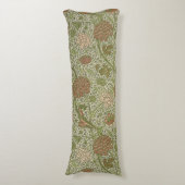 ウィリアムモリスコーレイセージフラワーフローラ植物学 ボディピロー (正面縦)