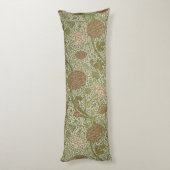 ウィリアムモリスコーレイセージフラワーフローラ植物学 ボディピロー (裏面 (縦))