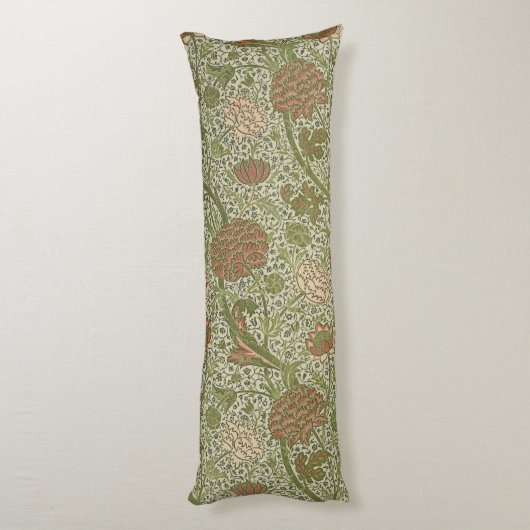 ウィリアムモリスコーレイセージフラワーフローラ植物学 ボディピロー (裏面 (縦))