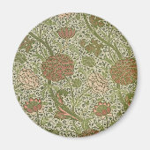 ウィリアムモリスコーレイセージフラワーフローラ植物学 マグネット (正面)