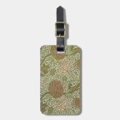 ウィリアムモリスコーレイセージフラワーフローラ植物学 ラゲッジタグ (正面縦)