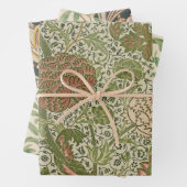 ウィリアムモリスコーレイセージフラワーフローラ植物学 ラッピングペーパーシート (インサイチュ)