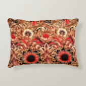 ウィリアムモリスコーンクルヴィンテージフローラ アクセントクッション (正面)