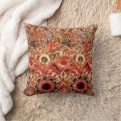 ウィリアムモリスコーンクルヴィンテージフローラ クッション (ブランケット)