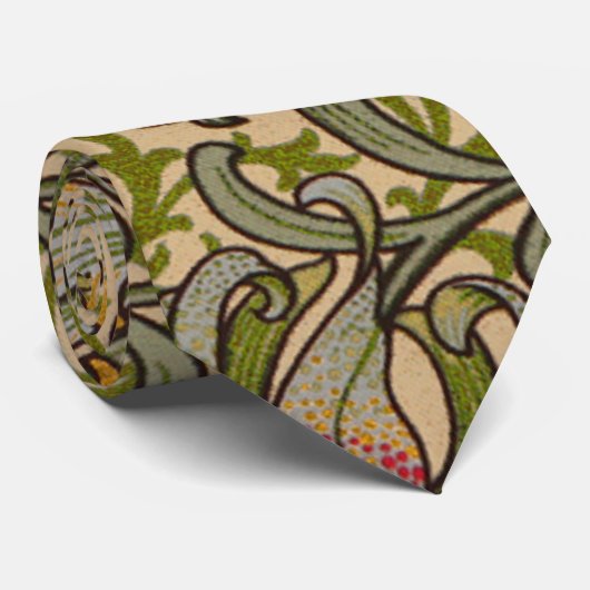 ウィリアムモリスゴールデンリリーアンティーク ネクタイ (ロール)