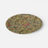 ウィリアムモリスゴールデンリリーアンティーク ペーパープレート (アングル)