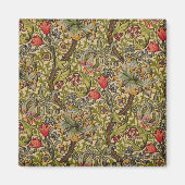 ウィリアムモリスゴールデンリリーアンティーク マグネット (正面)