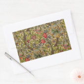 ウィリアムモリスゴールデンリリーアンティーク 長方形シール (封筒)