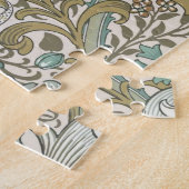 ウィリアムモリスゴールデンリリーブルークラシック金ゴールド ジグソーパズル (側面)