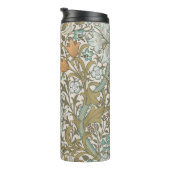 ウィリアムモリスゴールデンリリーブルークラシック金ゴールド タンブラー (回転右)