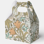 ウィリアムモリスゴールデンリリーブルークラシック金ゴールド フェイバーボックス (正面)