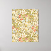 ウィリアムモリスゴールデンリリーヴィンテージパターン キャンバスプリント (正面)