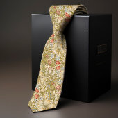 ウィリアムモリスゴールデンリリーヴィンテージパターン ネクタイ