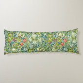 ウィリアムモリスゴールデンリリーヴィンテージフローラデザイン ボディピロー (裏面)