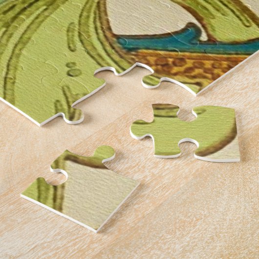 ウィリアムモリスゴールデンリリーヴィンテージプレラファエリート ジグソーパズル (側面)