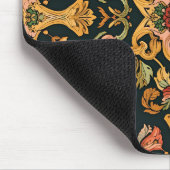 ウィリアムモリスゴールデンリリーヴィンテージプレラファエリート マウスパッド (コーナー)