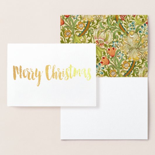 ウィリアムモリスゴールデンリリーヴィンテージプレラファエリート 箔カード (ディスプレー)