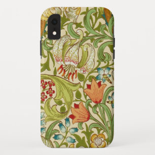 ウィリアムモリスゴールデンリリーヴィンテージプレラファエリート iPhone XRケース