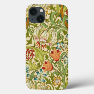 ウィリアムモリスゴールデンリリーヴィンテージプレラファエリート iPhone 13ケース
