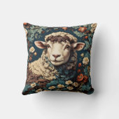 ウィリアムモリスシープ装飾用クッション クッション (裏面)