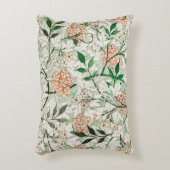 ウィリアムモリスジャスミンガーデンフラワークラシック アクセントクッション (正面(垂直))
