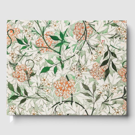 ウィリアムモリスジャスミンガーデンフラワークラシック ゲストブック (正面)