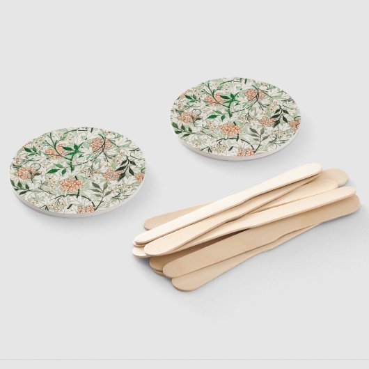 ウィリアムモリスジャスミンガーデンフラワークラシック ハンドファン (組立なし)