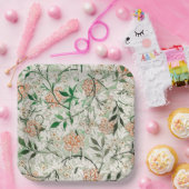 ウィリアムモリスジャスミンガーデンフラワークラシック ペーパープレート (パーティー)