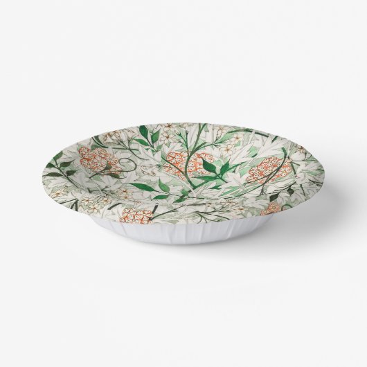 ウィリアムモリスジャスミンガーデンフラワークラシック ペーパーボウル (傾斜あり)