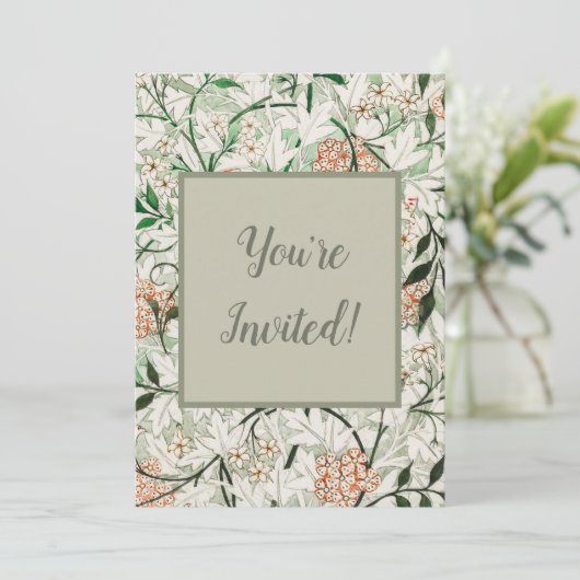 ウィリアムモリスジャスミンガーデンフラワークラシック 招待状 (スタンド正面)