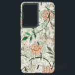 ウィリアムモリスジャスミンガーデンフラワークラシック SAMSUNG GALAXY S21 ULTRAケース<br><div class="desc">このジャスミン植物花デザインは、ウィリアム・モリス(1834-1896)のクラシックオリジナルスケッチを基に英語の壁紙のラインビクトリアンを作成した。華やかな豊かな花と葉のデザイン。オリジナルはバーミンガム博物館から</div>