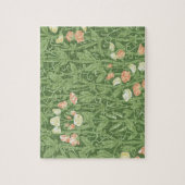 ウィリアムモリススイートピーフローラデザイン ジグソーパズル (縦)