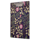 ウィリアムモリススイートブライアフローラアールヌーボー クリップボード (左)