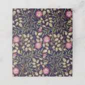 ウィリアムモリススイートブライアフローラアールヌーボー プレイスカード (外部開封)