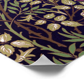 ウィリアムモリススウィートブリアフローラアールヌーボー ポスター (角)