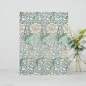 ウィリアムモリススタイルパターンスクラップブック紙 (スタンド正面)