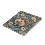 ウィリアムモリススタイルヘッジホッグ伝統的フラワーズ タイル (側面)