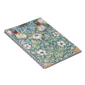 ウィリアムモリスストロベリーシーフライトデザイン ノートブック (右側)