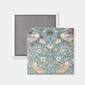 ウィリアムモリスストロベリーシーフライトデザイン マグネット (正面/裏面)