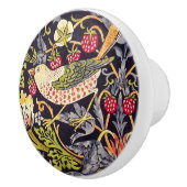 ウィリアムモリスストロベリートラフーズフローラアールヌーボー セラミックノブ (右)