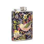 ウィリアムモリスストロベリートラフーズフローラアールヌーボー フラスク (右)