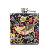 ウィリアムモリスストロベリートラフーズフローラアールヌーボー フラスク (裏面)